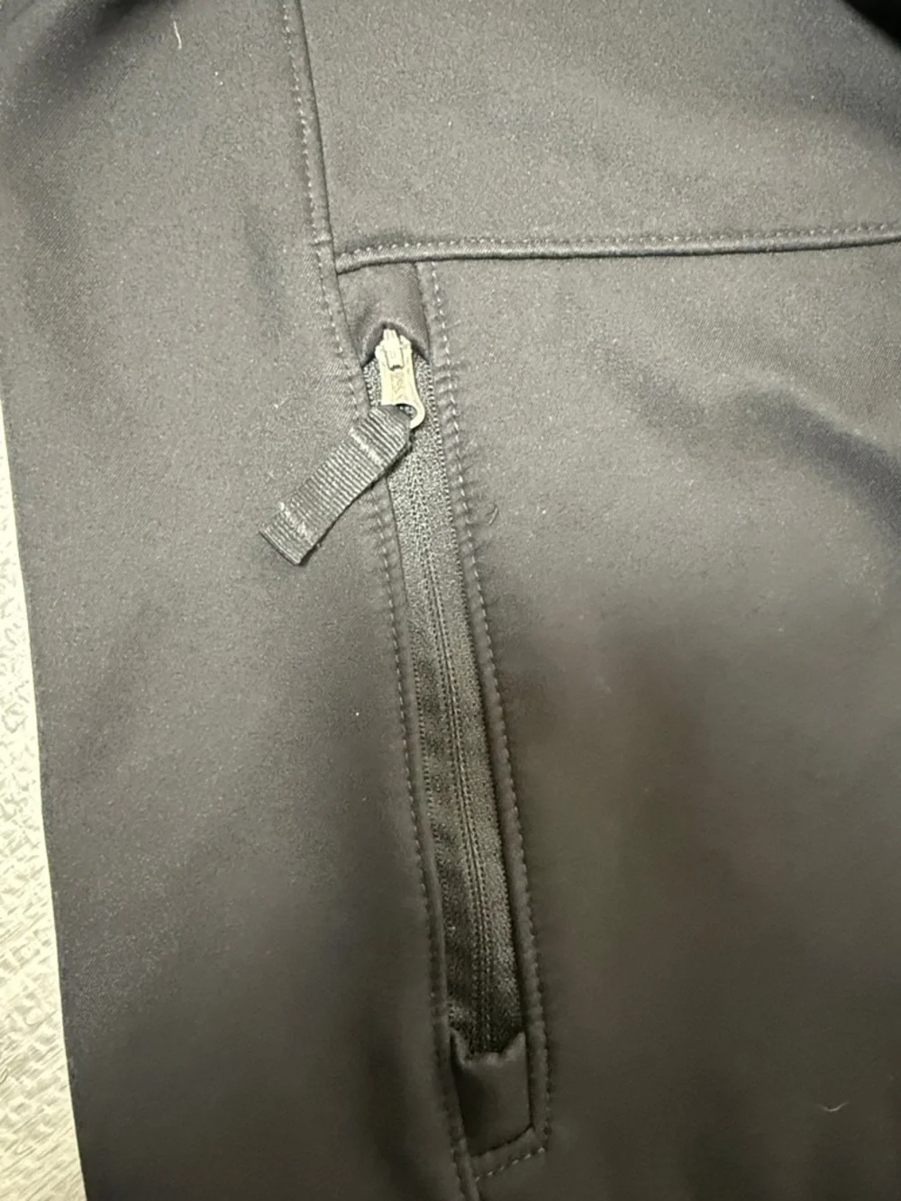 The North Face Black Lightweight Softshell Jacket Size 10/12